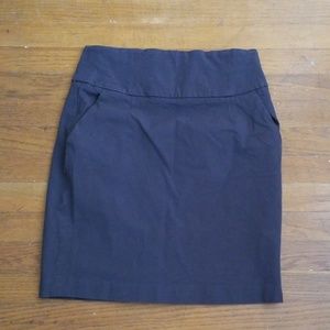 Banana Republic  Stretch Gray Skirt Size 8